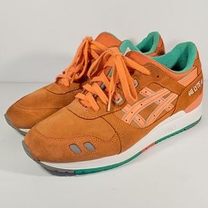 Asics Gel Lyte III Fresh Salmon Orange Green